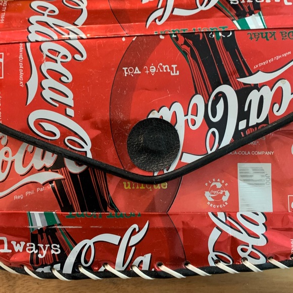 Vintage Coca Cola Handmade Mini Bag/Purse Retro - Picture 2 of 11
